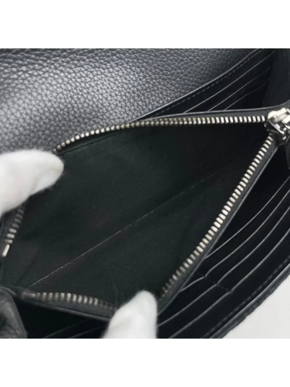 Dior Saddle Long Flap Wallet Oblique Jacquard Cotton Black